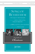Song of Bethlehem SATB choral sheet music cover